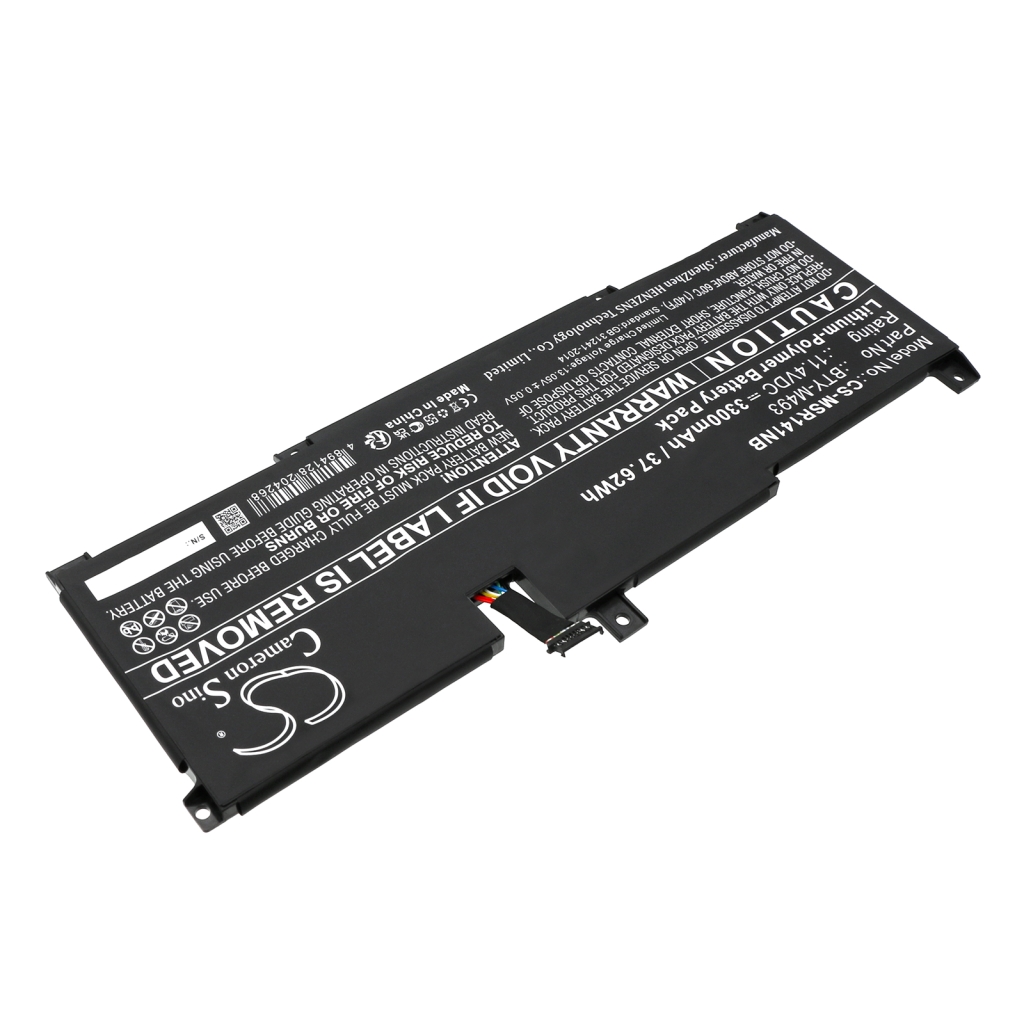 Kompatibilna zamenjava baterije za MSI BTY-M493