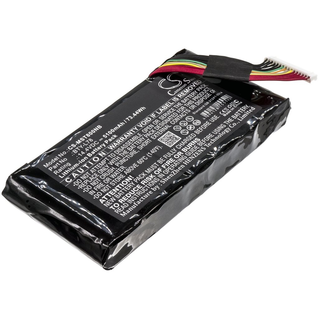 Kompatibilna zamenjava baterije za MSI BTY-L78