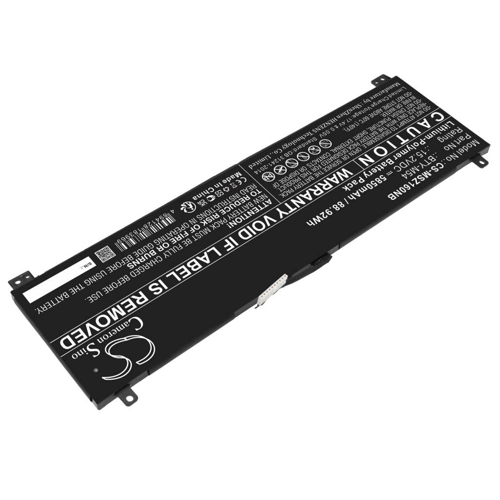 Baterija za prenosnik MSI Creator Z16 A11UE-069IT (CS-MSZ160NB)