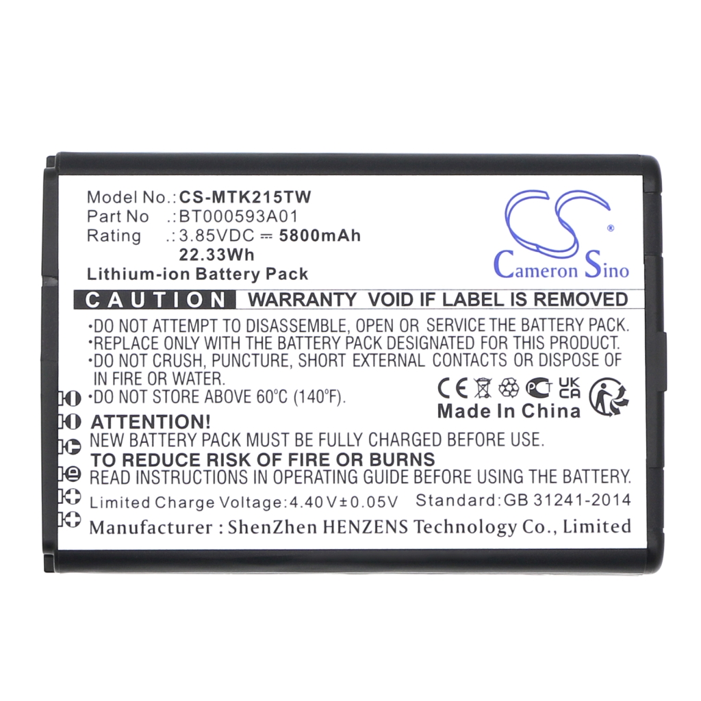 Kompatibilna zamenjava baterije za Motorola BT000593A01,BT000594A01