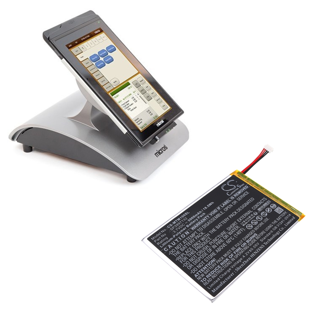 Baterija za tablični računalnik Micros CS-MTM100SL