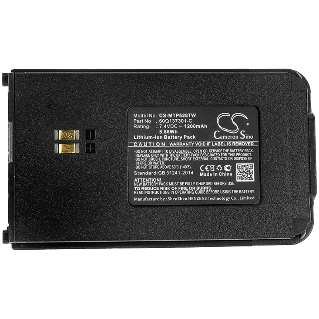 Baterija za dvosmerni radio Motorola SMP-528 (CS-MTP528TW)