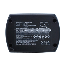 Kompatibilna zamenjava baterije za Metabo 6.25471,6.31728,6.31746,6.31775,ME-974...