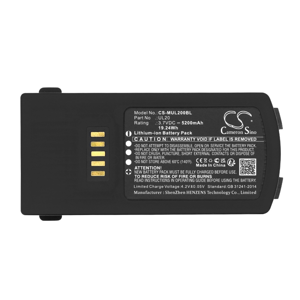 Kompatibilna zamenjava baterije za M3 Mobile UL20-BATT-F67