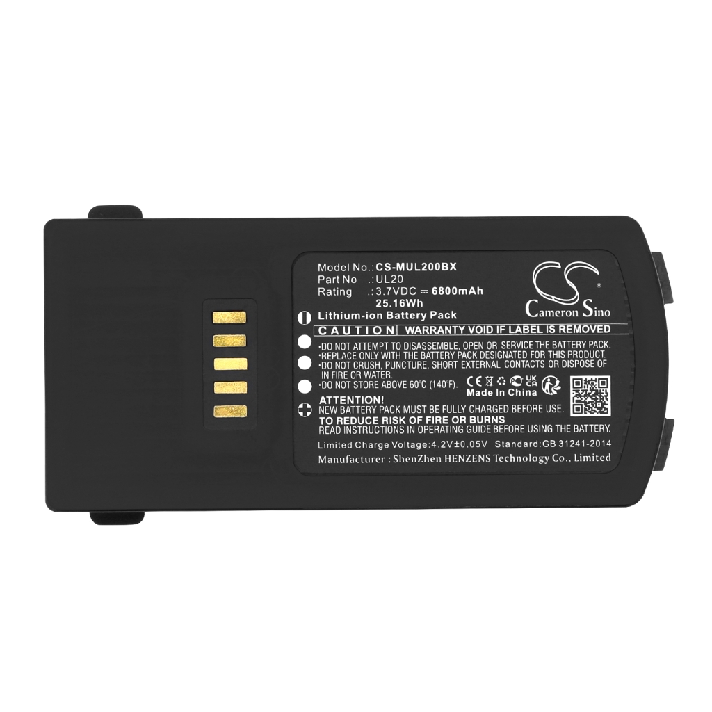 Kompatibilna zamenjava baterije za M3 Mobile UL20-BATT-F67