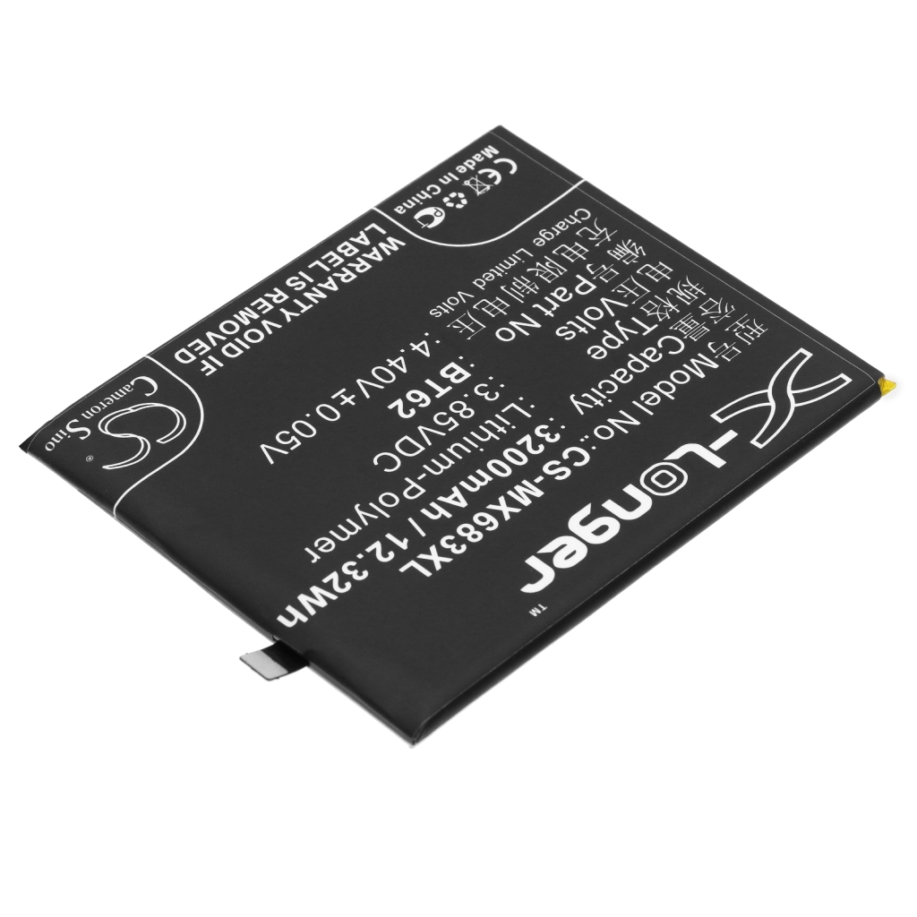 Baterije združljivo z MeiZu M3X M3X Dual SIM Dual SIM TD-LTE CS-MX683XL