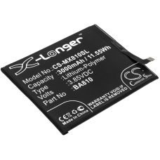 Kompatibilna zamenjava baterije za MeiZu BA810