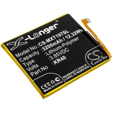 Kompatibilna zamenjava baterije za Motorola KR40,SB18C43601,SB18C43602