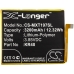Kompatibilna zamenjava baterije za Motorola KR40,SB18C43601,SB18C43602