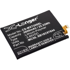 Kompatibilna zamenjava baterije za Motorola MC50,SB18C87844