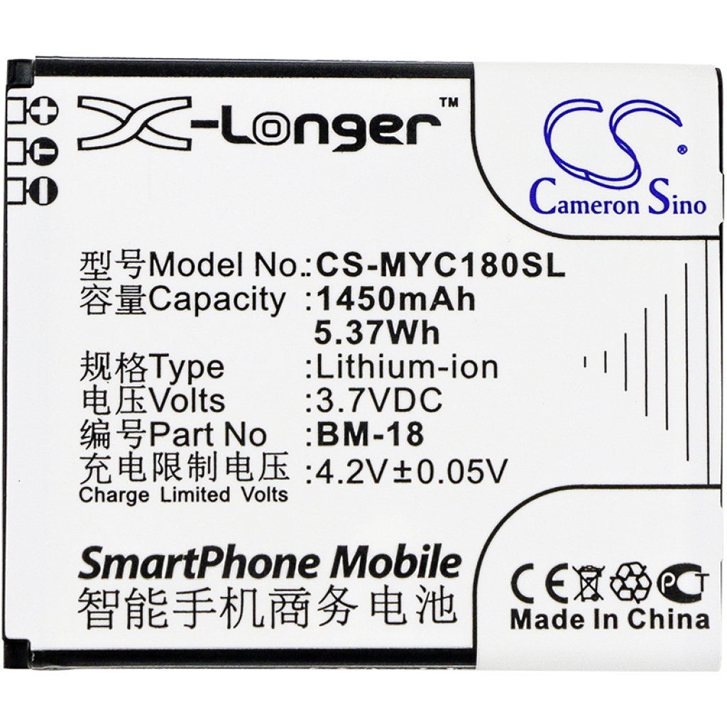 Baterija združljivo z Myphone CS-MYC180SL