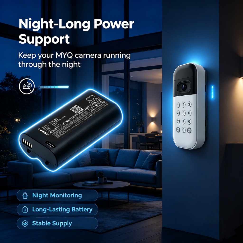 Baterije združljivo z MYQ LiftMaster Wireless Video Keypad CS-MYP100SL
