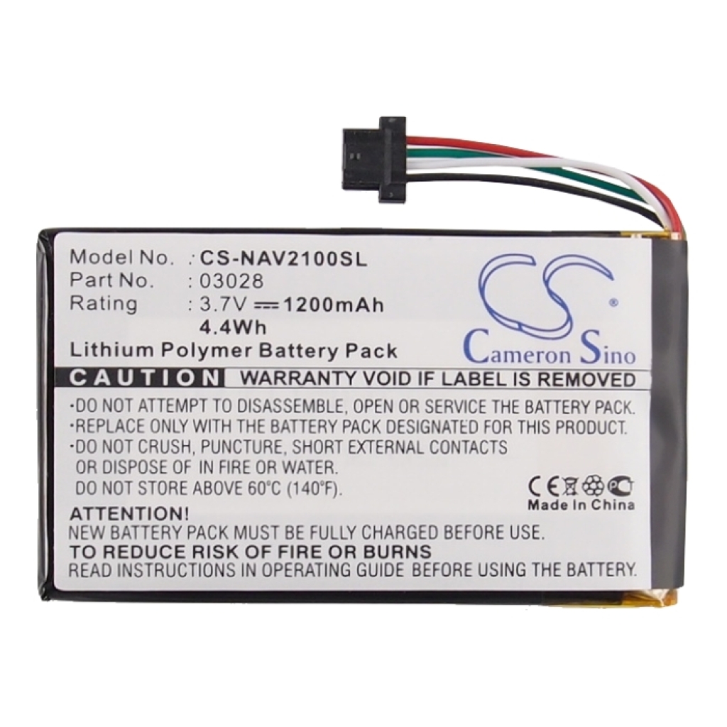 Baterija za GPS, navigator Navigon CS-NAV2100SL