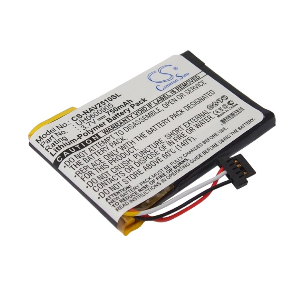 Baterija za GPS, navigator Navigon 2510 Explorer (CS-NAV2510SL)
