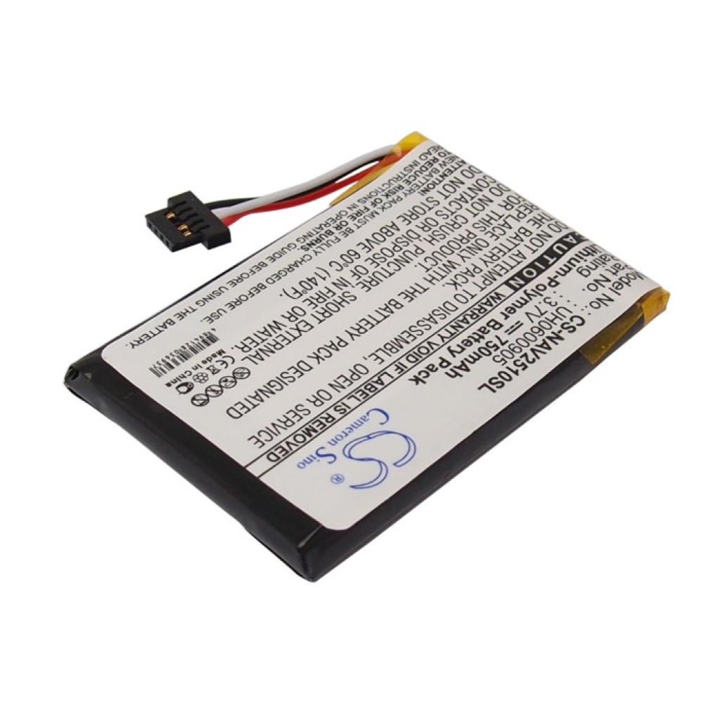 Baterija za GPS, navigator Navigon 2510 Explorer (CS-NAV2510SL)
