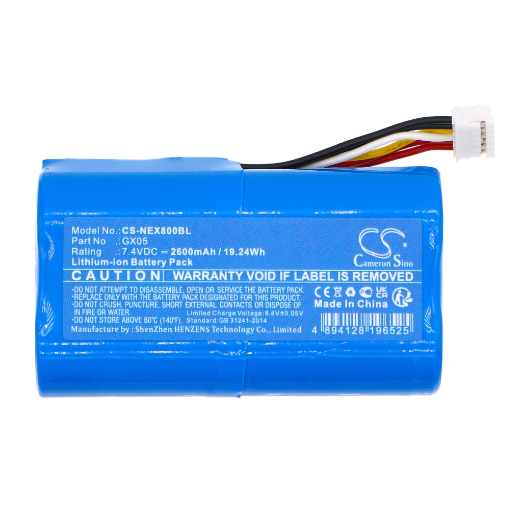 Kompatibilna zamenjava baterije za Dejavoo GX05,WHB02-2600 (6 PIN)