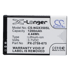 Kompatibilna zamenjava baterije za NavGear PX-2759-675