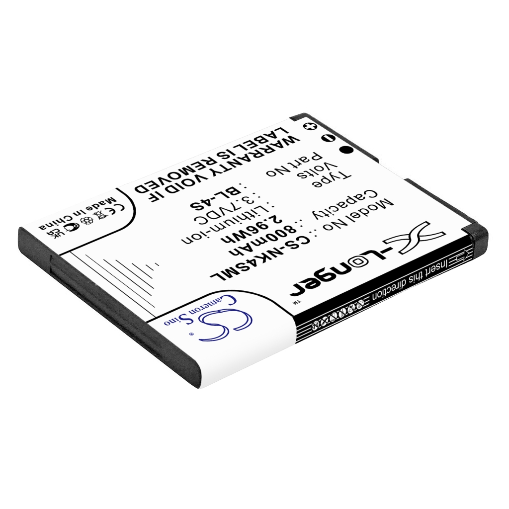 Kompatibilna zamenjava baterije za Nokia BL-4S