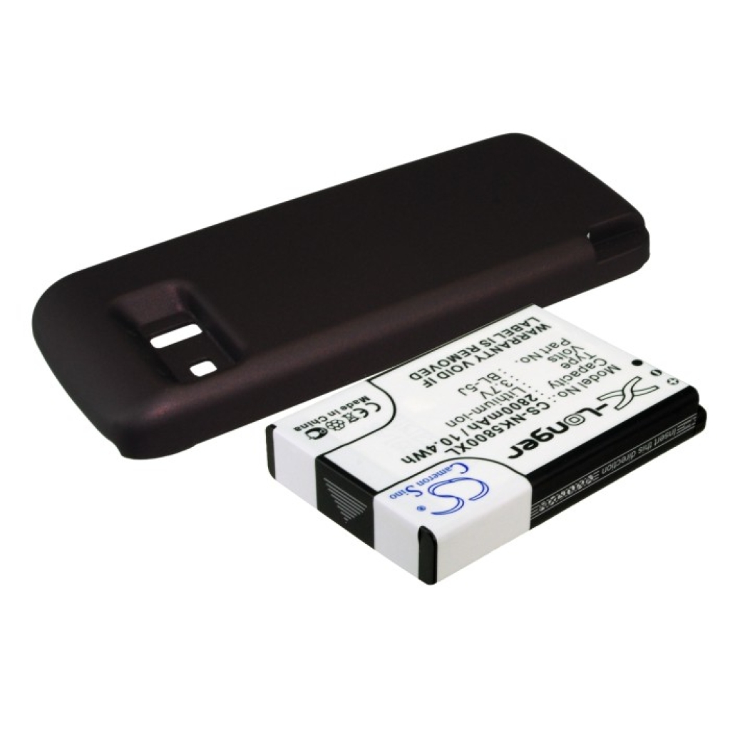 Baterija združljivo z Nokia CS-NK5800XL