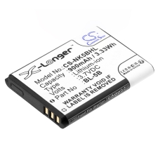 Compatible battery replacement for BLU BL-5B,BL-5V,BLI-885,BTA002,CEL10028...