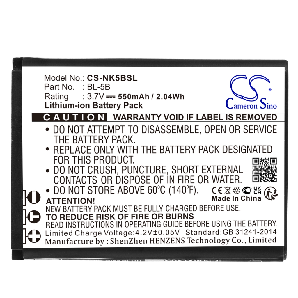 Mobile Phone Battery Rollei CS-NK5BSL