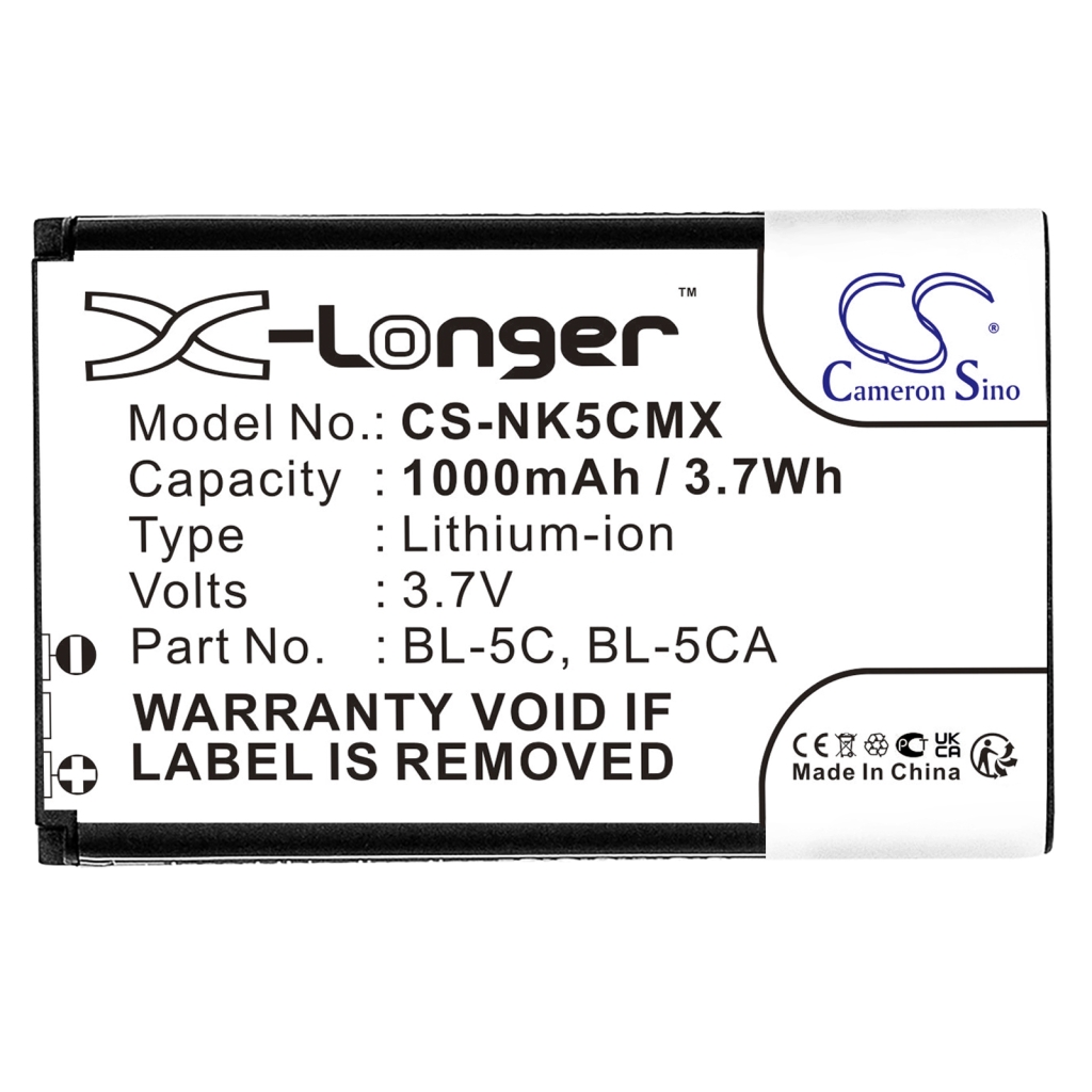 Mobile Phone Battery Anycool CS-NK5CMX