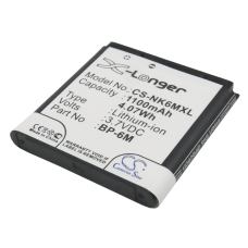 Kompatibilna zamenjava baterije za Nokia BP-6M,BP-6M-S