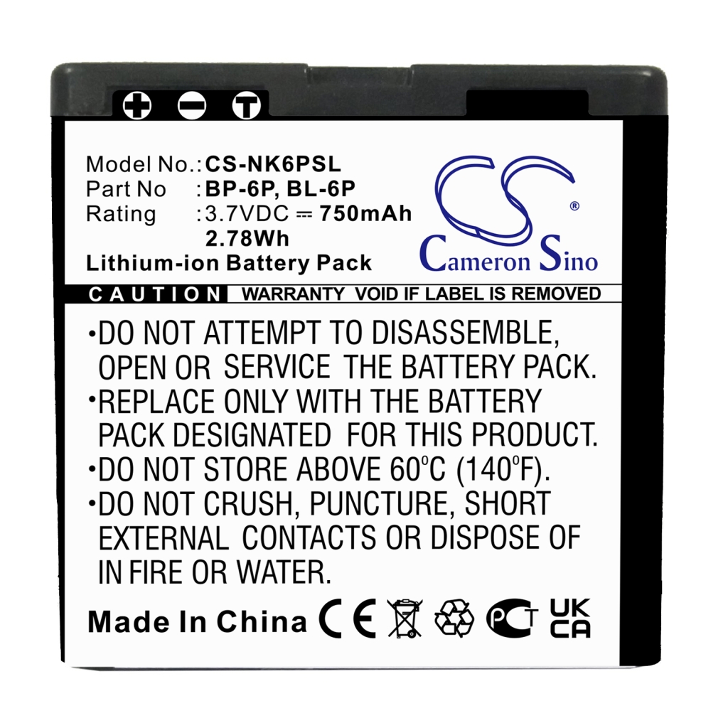 Baterija za mobilni telefon Seecode CS-NK6PSL