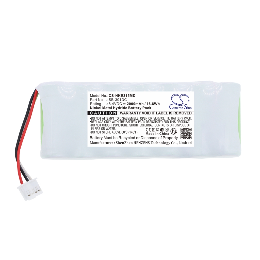 Baterija združljivo z Nihon Kohden CS-NKE315MD
