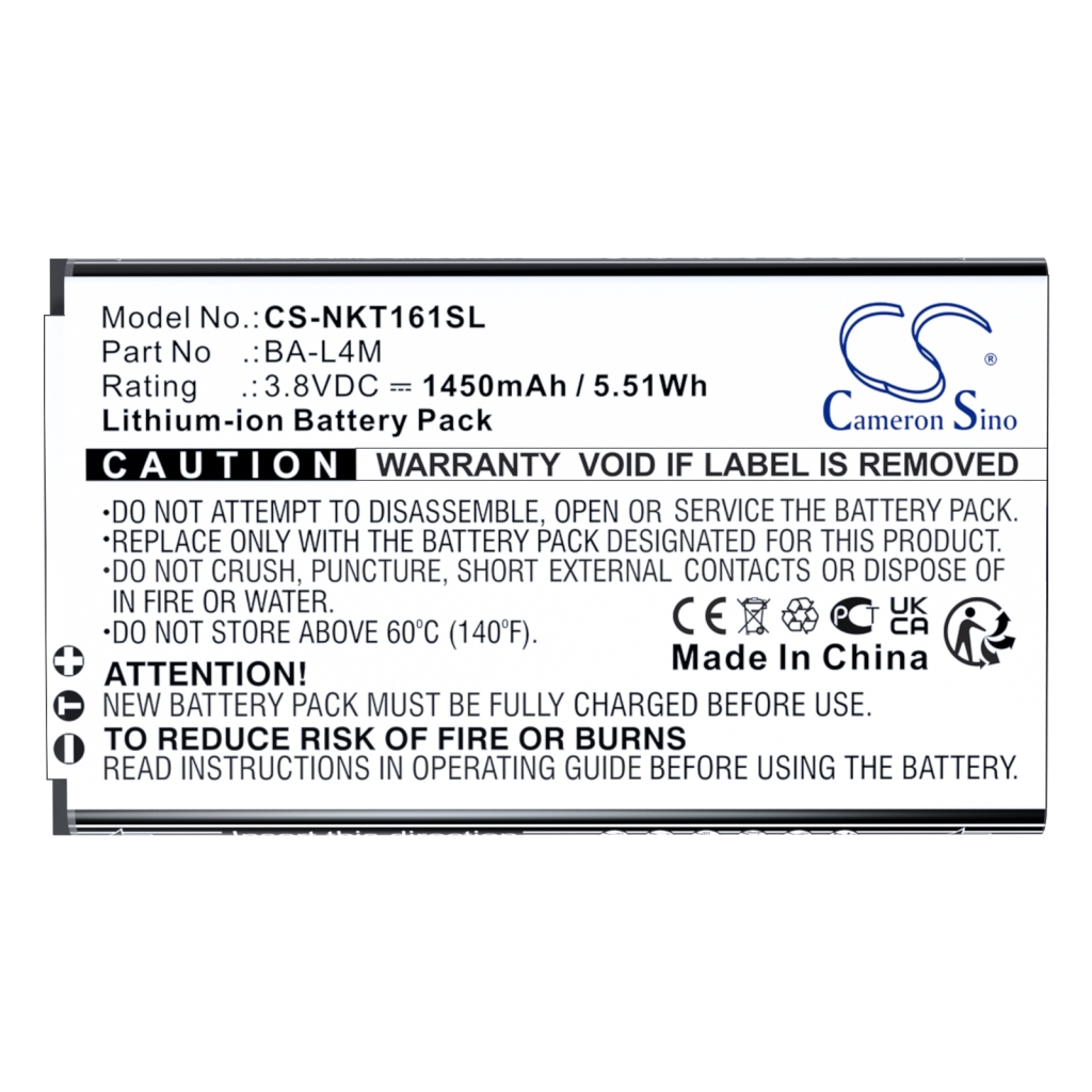 Mobile Phone Battery Nokia CS-NKT161SL