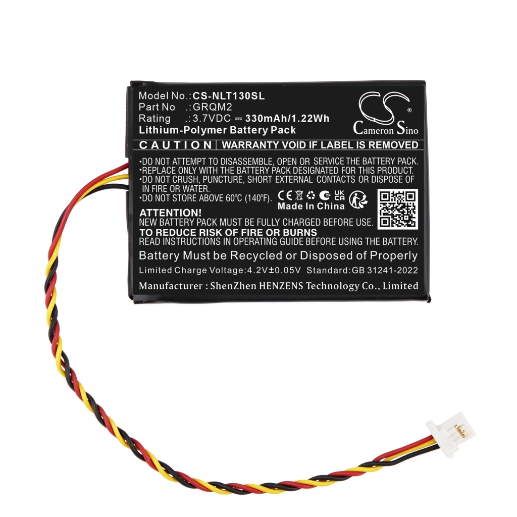 Batteries compatible with Google Nest Cam CS-NLT130SL