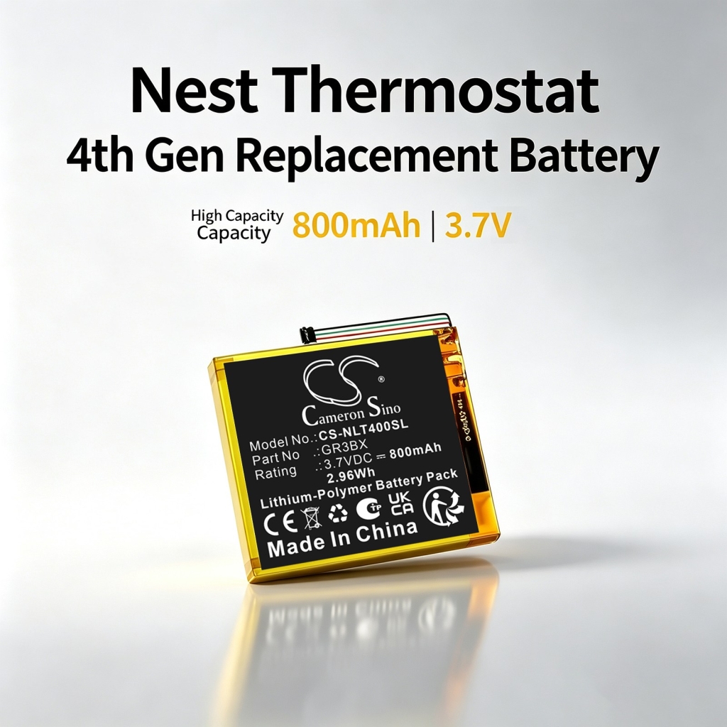 Baterije združljivo z Nest Thermostat 4th Generation CS-NLT400SL