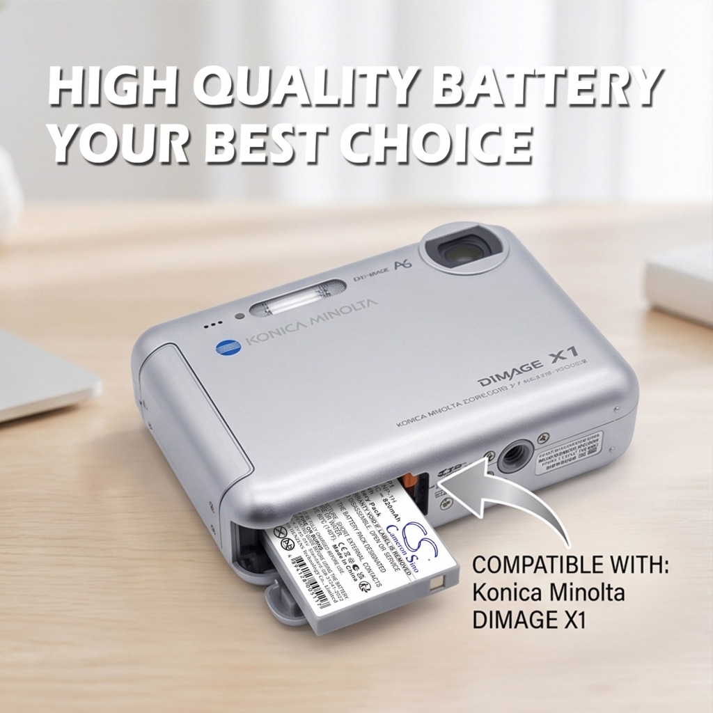 Battery compatible with MINOLTA