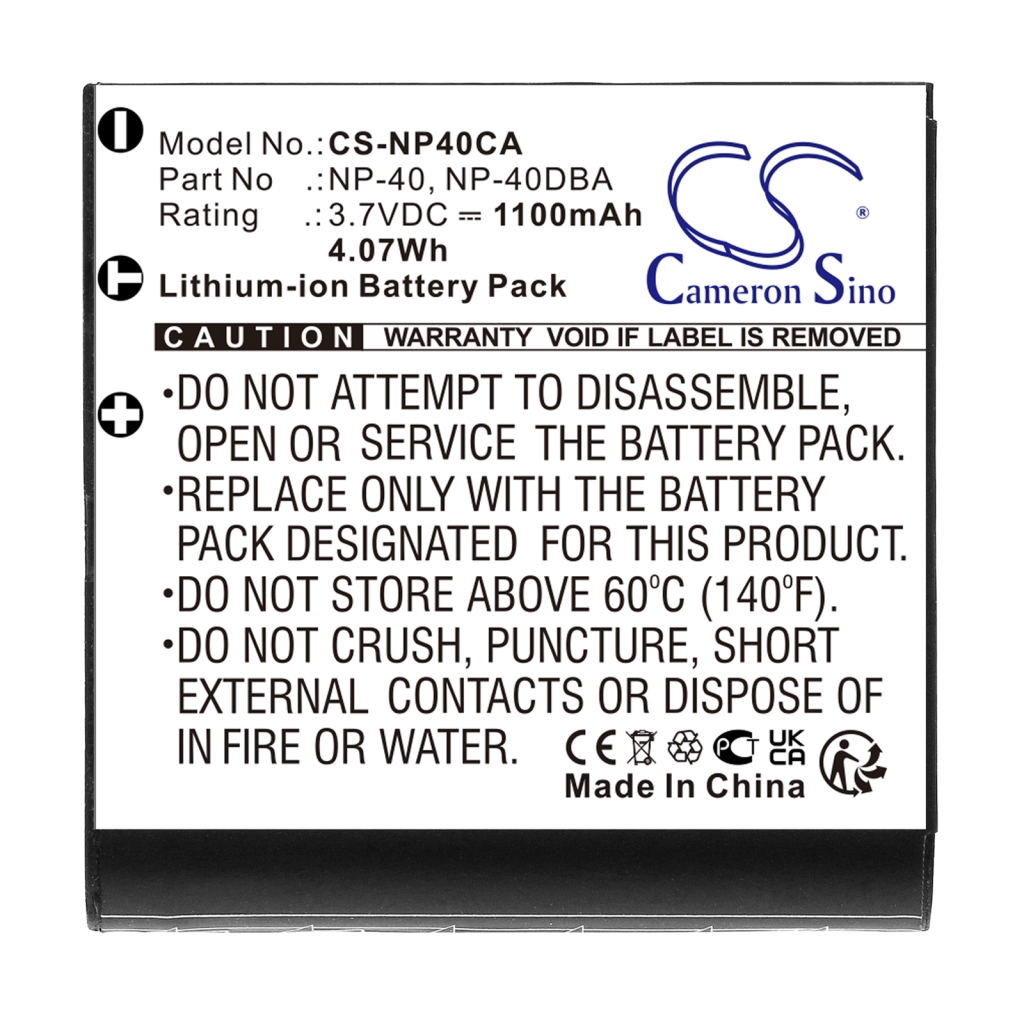 Camera Battery Ricoh CS-NP40CA