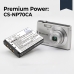 Battery compatible with Casio CS-NP70CA
