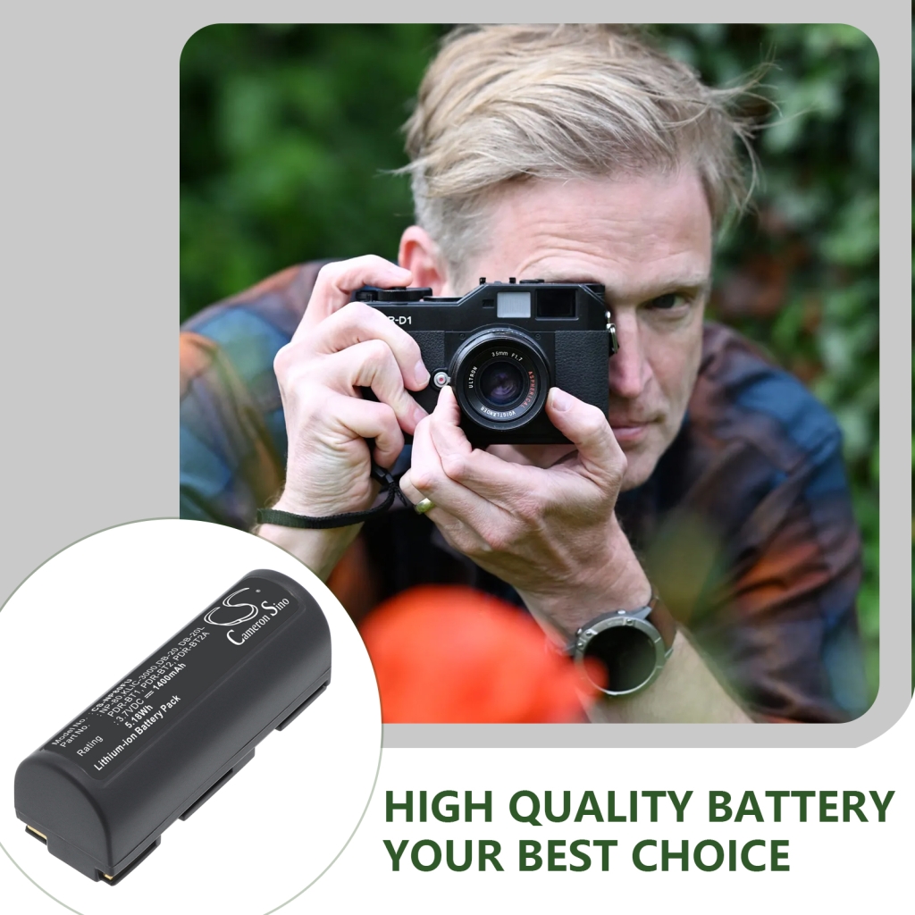 Battery compatible with Kyocera