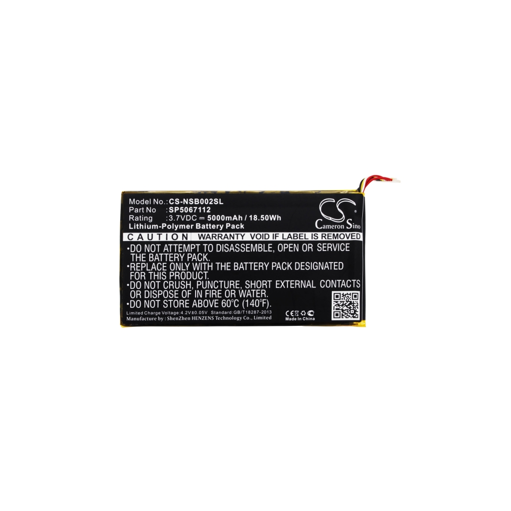 Baterija združljivo z Fuhu CS-NSB002SL