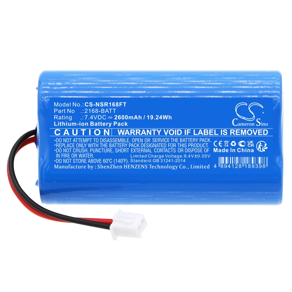 Kompatibilna zamenjava baterije za Nightstick 2168-BATT
