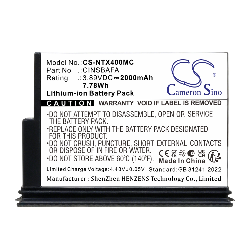 Battery compatible with Insta360