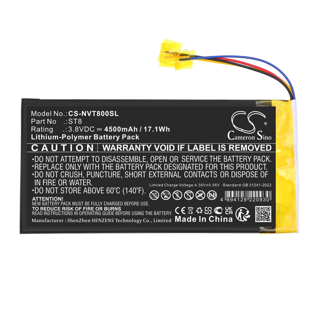 Battery compatible with Nvidia