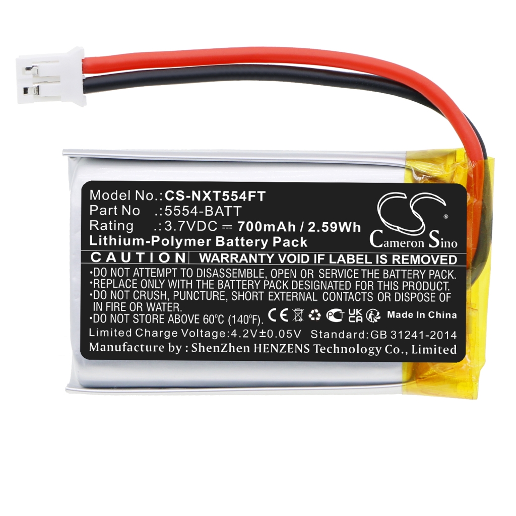 Kompatibilna zamenjava baterije za Nightstick 5554-BATT