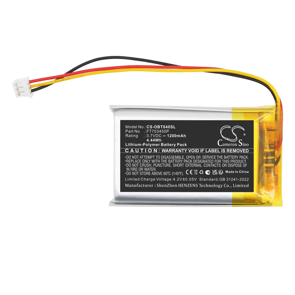 Battery compatible with Orion CS-OBT840SL