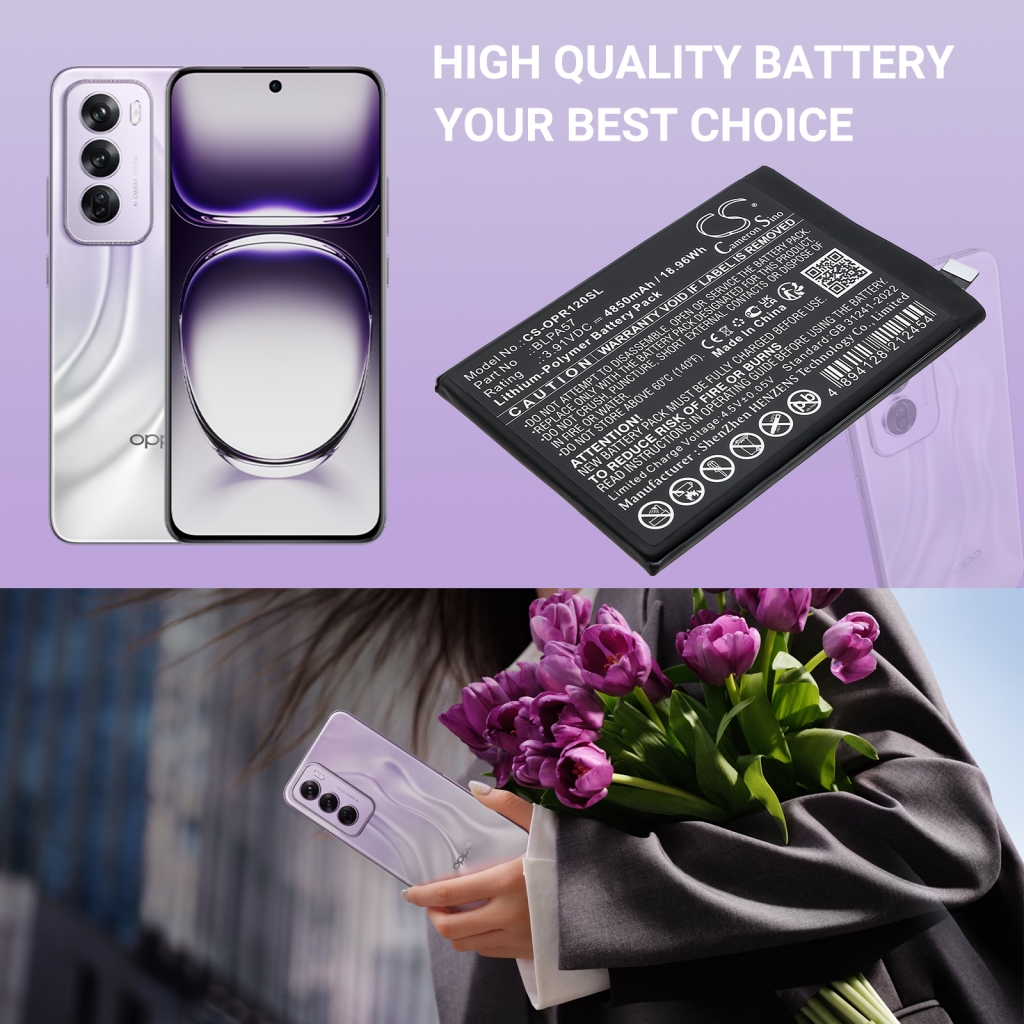 Baterija za mobilni telefon OPPO CS-OPR120SL