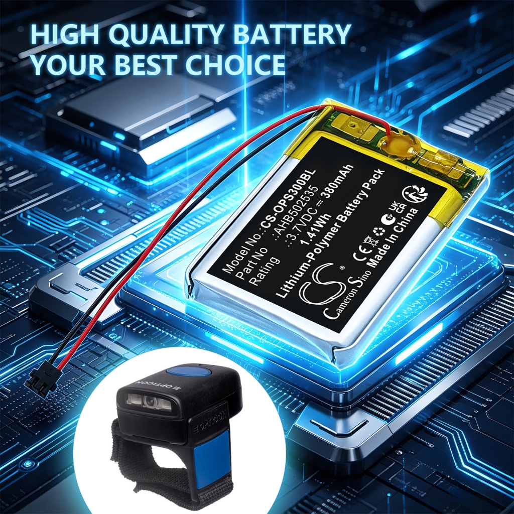 Battery compatible with Opticon