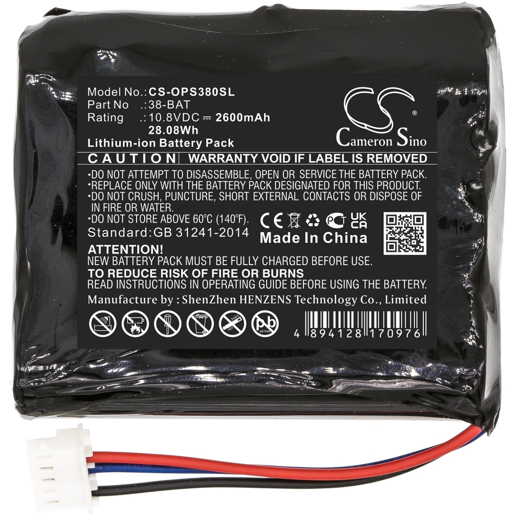 Baterija za električno orodje Olympus CS-OPS380SL