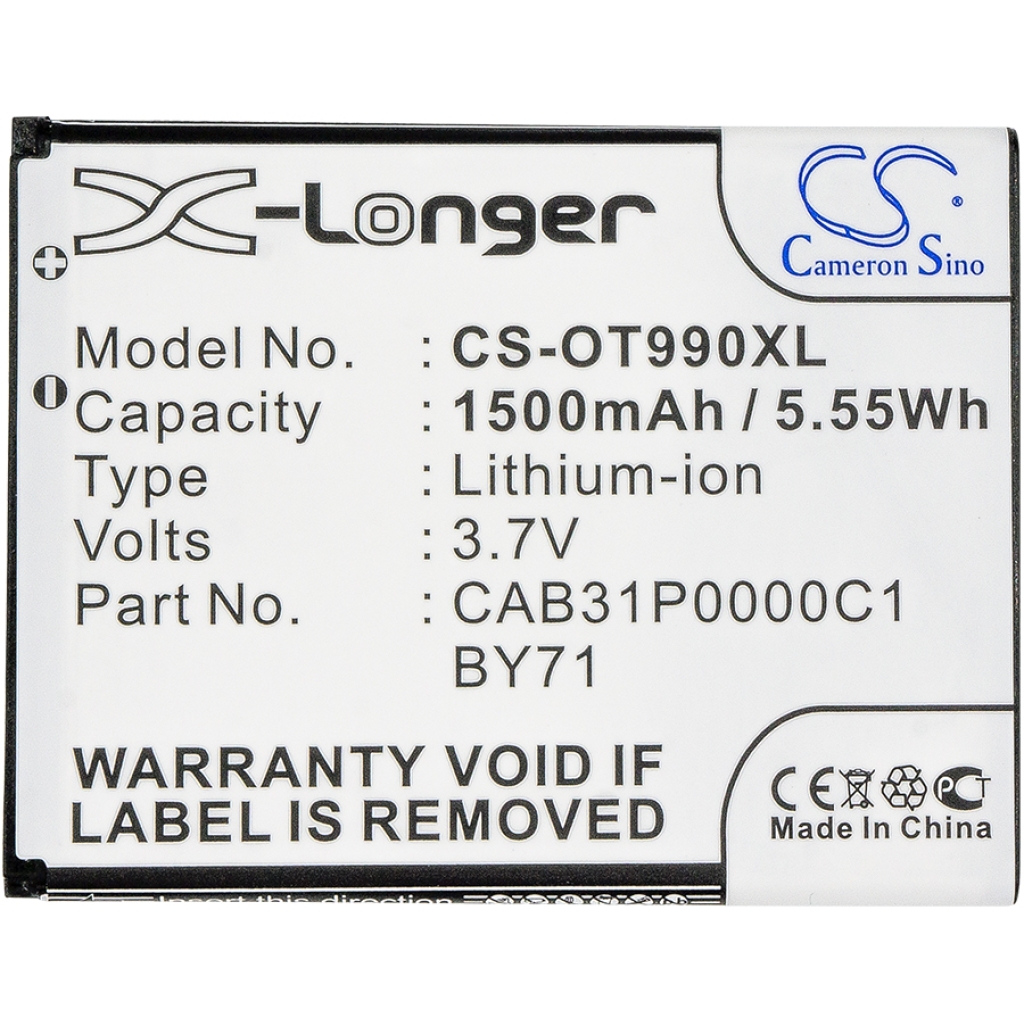 Mobile Phone Battery Alcatel OT-4033D
