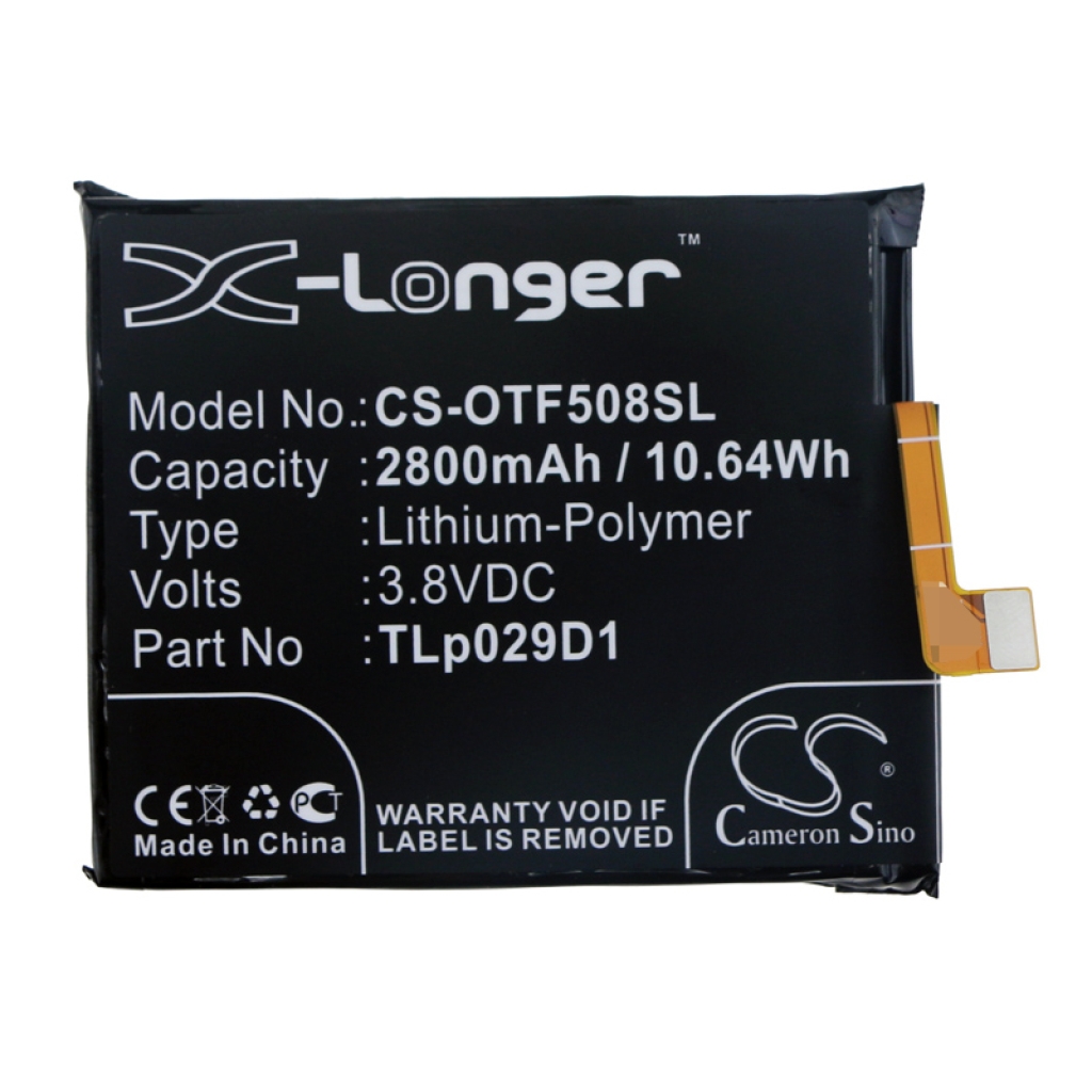 Baterija za mobilni telefon Alcatel OT5052D (CS-OTF508SL)