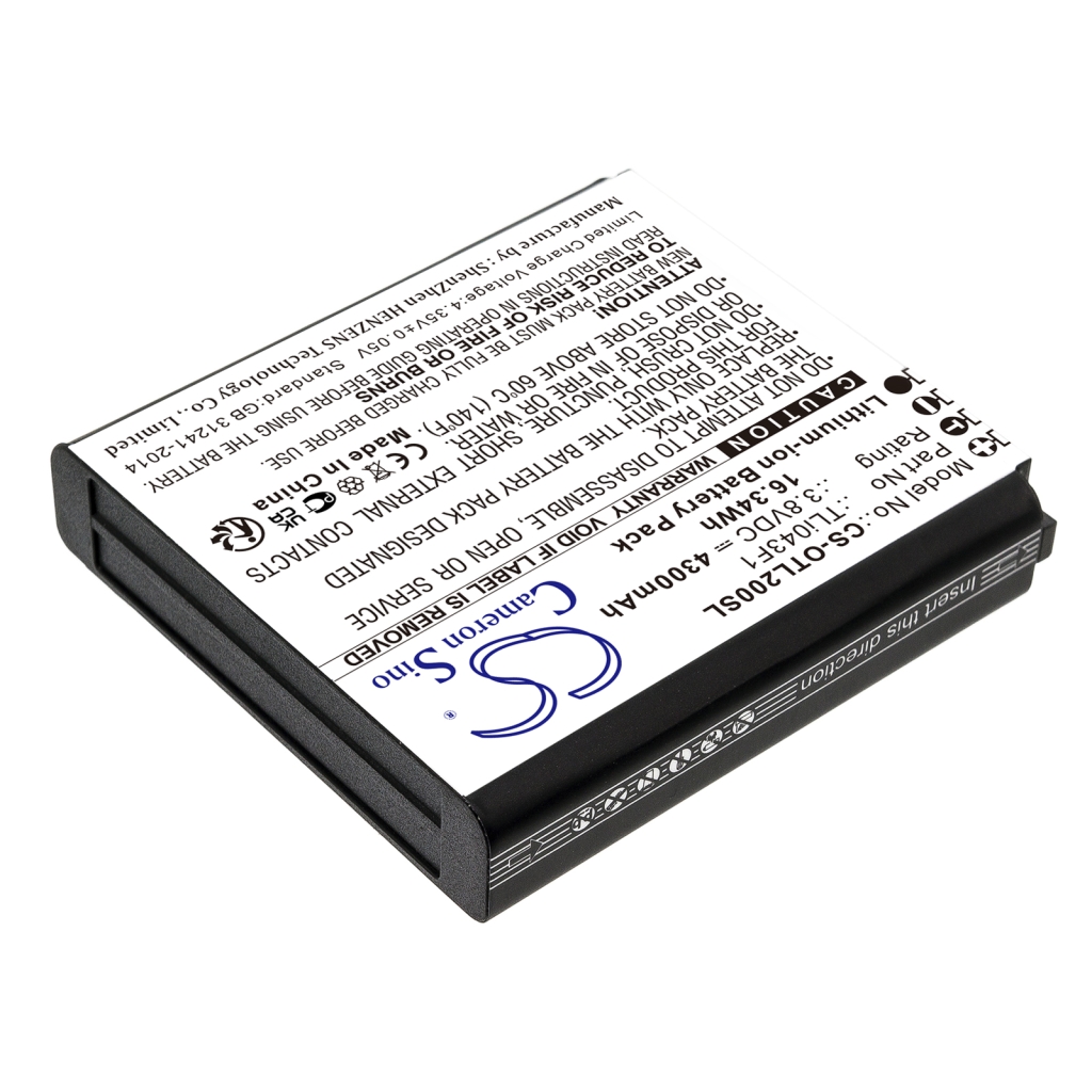 Kompatibilna zamenjava baterije za Alcatel TLI043F1