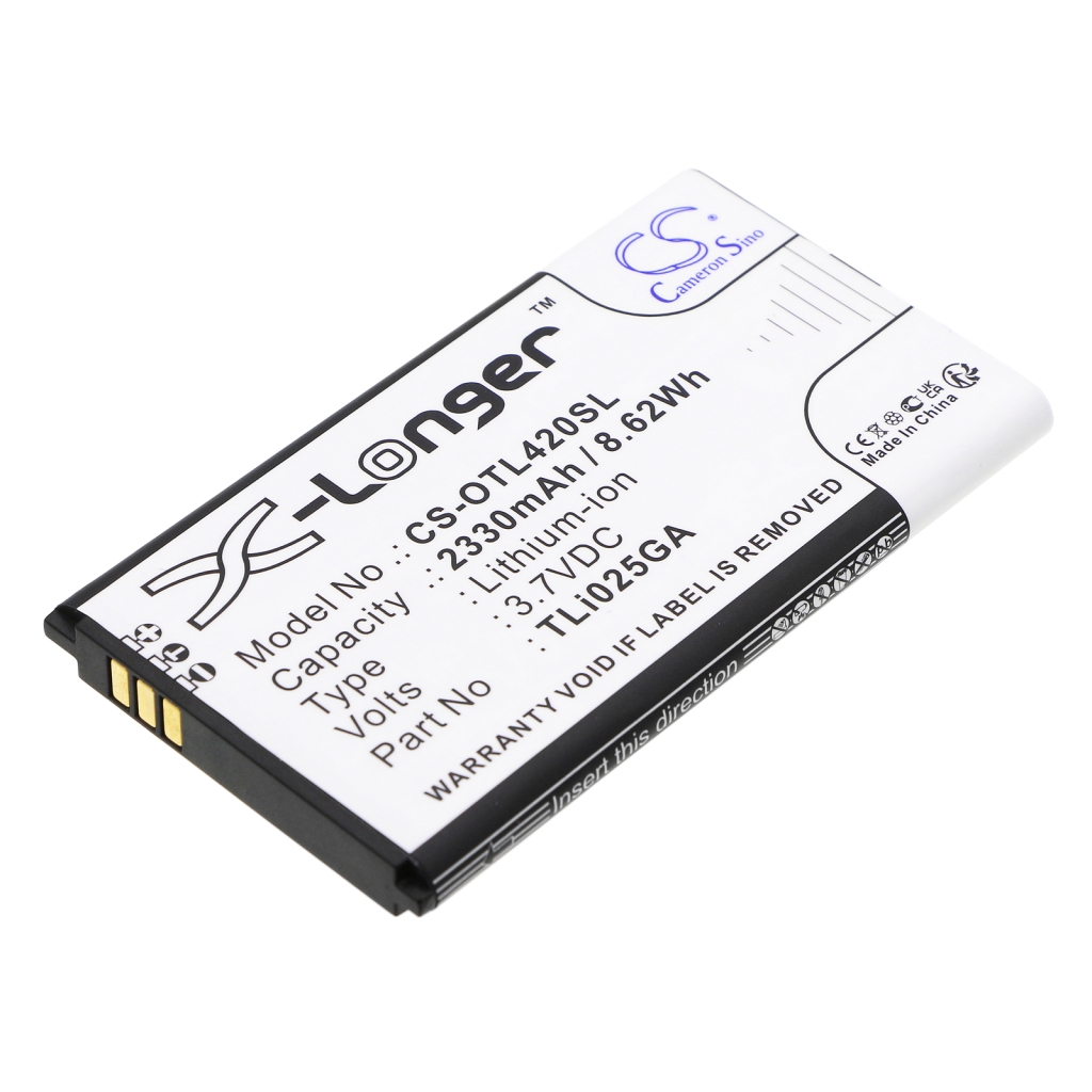 Kompatibilna zamenjava baterije za Alcatel TLI025GA