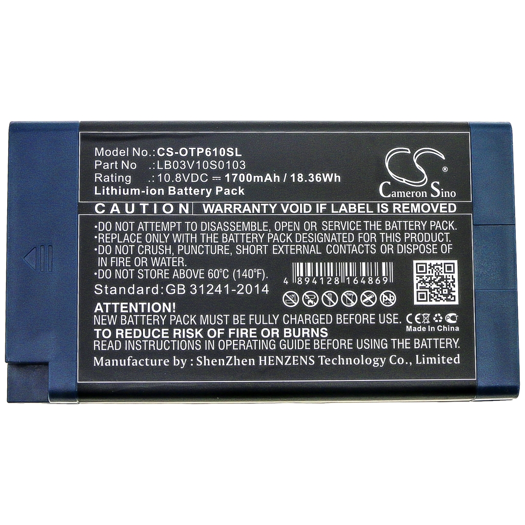 Kompatibilna zamenjava baterije za Opwill LB03V10S0103